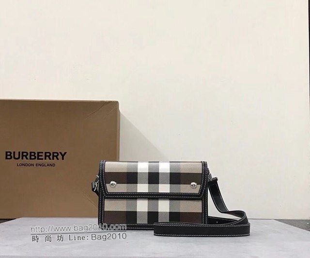Burberry專櫃新款女包 巴寶莉品牌Horseferry印花斜背包  db1164